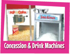 Concession & Frozen Drink Machines Concession & Frozen Drink Machines